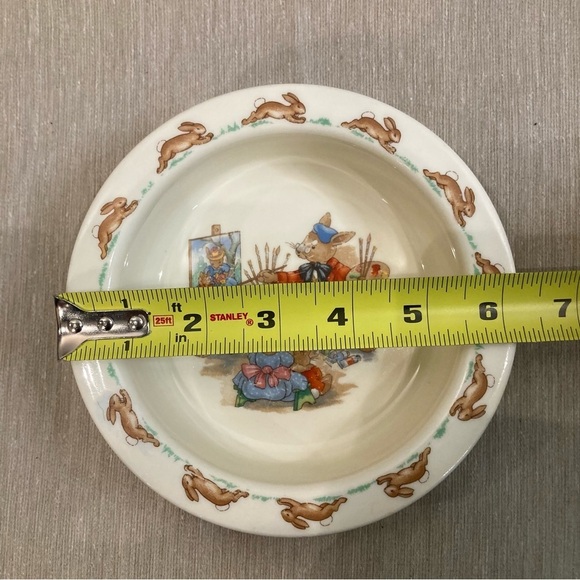 ROYAL DOULTON BUNNYKIN Fine Bone China Cereal Bowl Painter Motif - Picture 5 of 5
